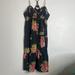 American Eagle Outfitters Dresses | Black Floral Dress, Size 6, American Eagle | Color: Black/Pink | Size: 6