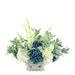 Creative Displays, Inc. Hydrangea & Lamb's Ear Mixed Centerpieces in Ceramic Pot Polysilk in Green | 20 H x 24 W x 10 D in | Wayfair CDFL6327