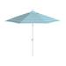 East Urban Home Barathon 9' Market Umbrella Metal | 101 H x 108 W x 108 D in | Wayfair 80701916657B40D280222F5599F091B9