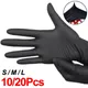 Gants de poulet NitCarter imperméables sans latex gants de cuisine noirs gants de nourriture