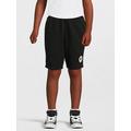 Converse Older Boys Printed Chuck Patch Shorts - Black, Black, Size 9-10 Years