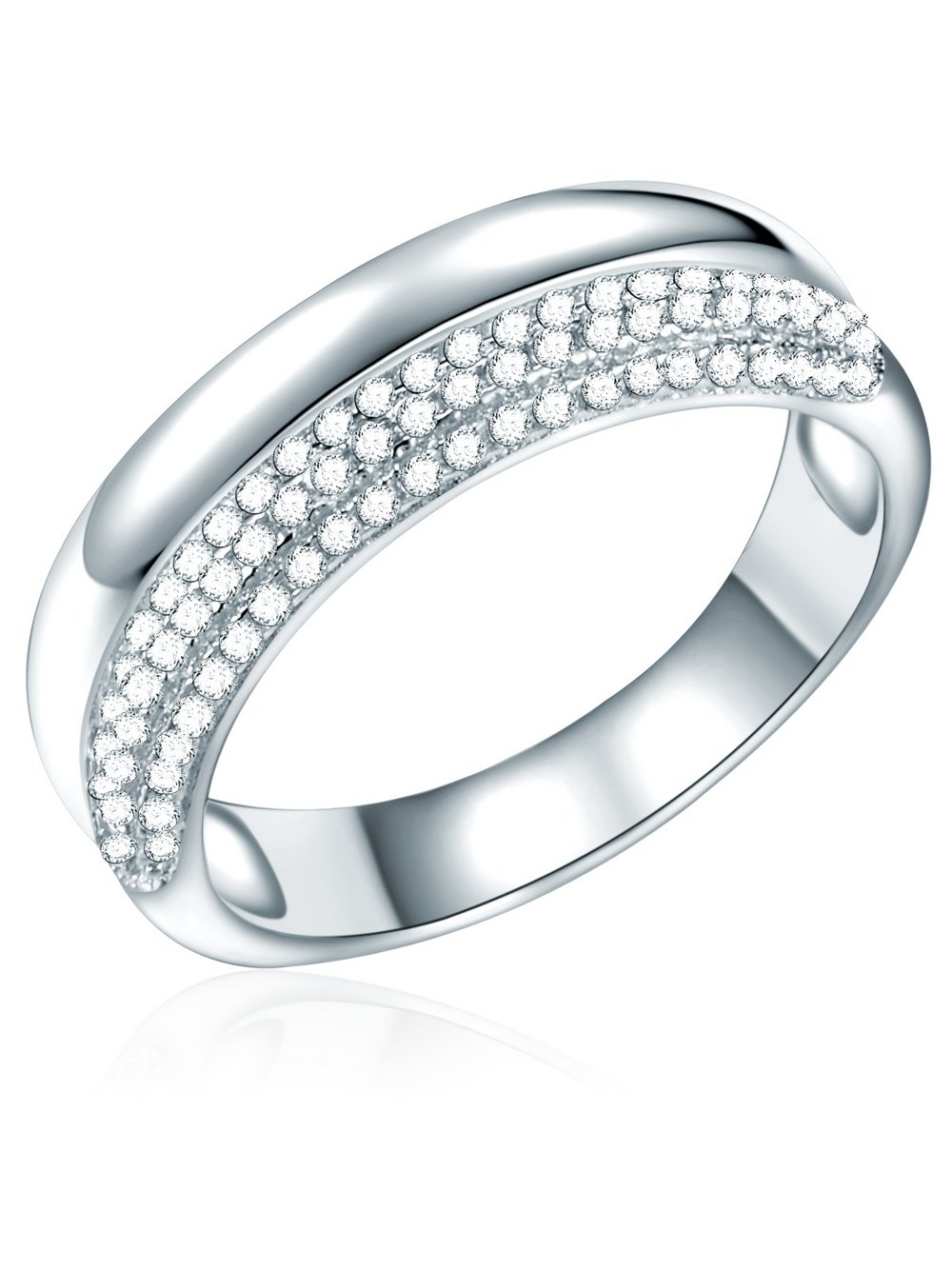 Rafaela Donata Ring Damen silber, 56 Image