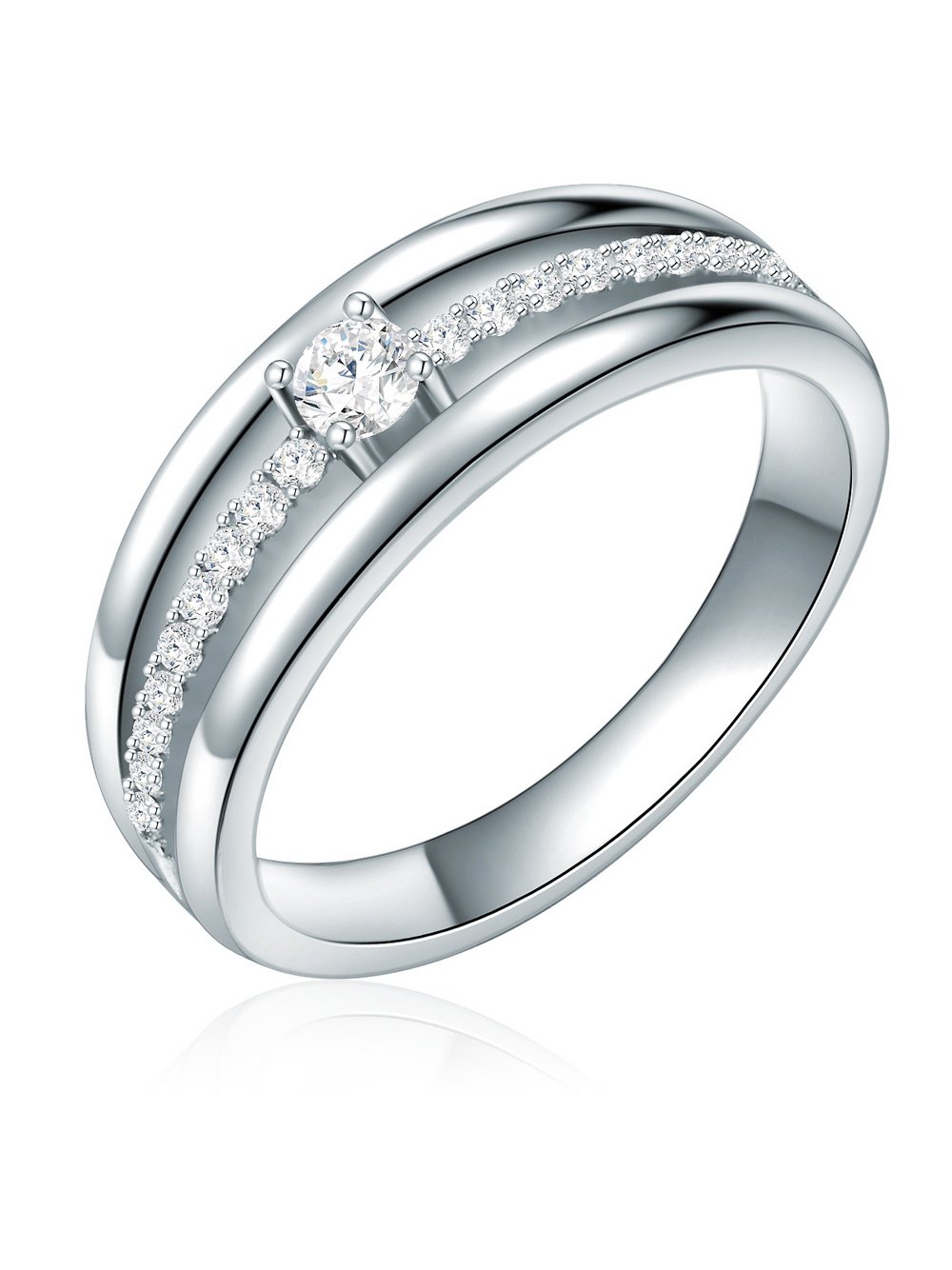Rafaela Donata Ring Damen silber, 58 Image