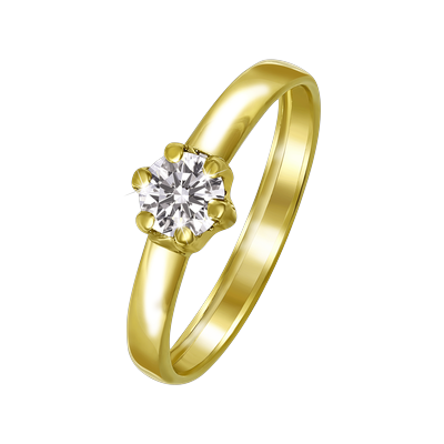Lucardi Ringe 9 carat 585 Gold - 50mm Damen Image