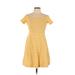 Old Navy Casual Dress: Yellow Dresses - Women's Size Medium