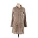 Old Navy Casual Dress - Shirtdress: Tan Dresses - Women's Size Medium