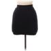 Forever 21 Casual Skirt: Black Solid Bottoms - Women's Size Medium