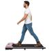TFCFL Under Desk Treadmill 1.0 HP Walking Treadmill Portable Walking Pad Design Walking Running Machine Desk Treadmill