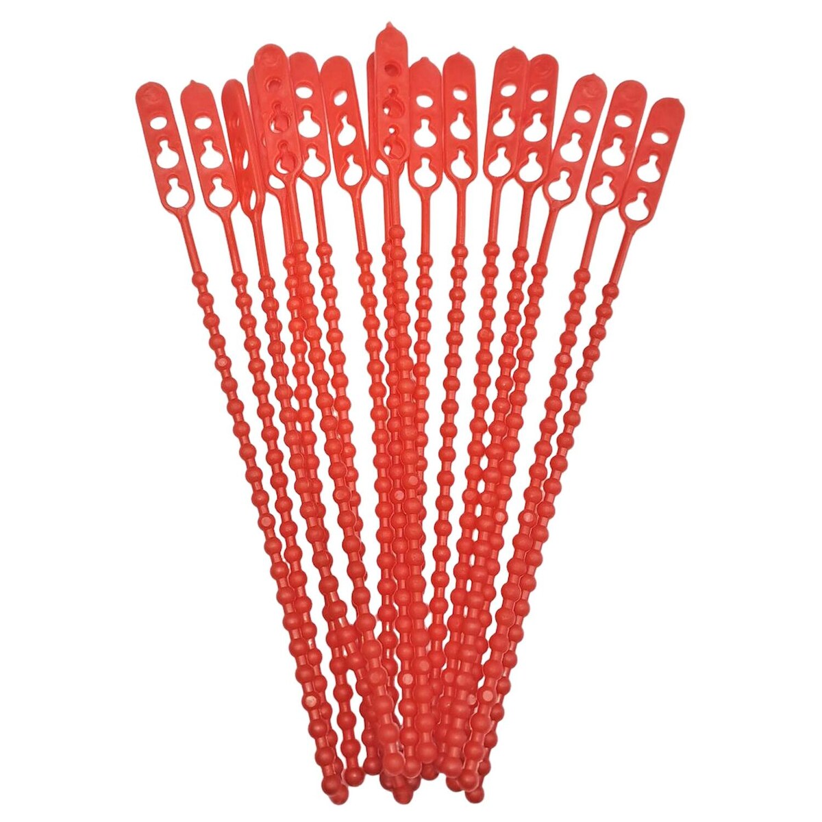 VEPATIM 300x Schnellbinder Blitzbinder Länge 240mm wiederverschließbar rot Image