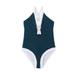 B91xZ Plus Size Swimsuit Teen Kids Girls Swimsuits OnePiece Kids Black Swimsuits Chest Pads Girl Sun Solid Color Cute Swimsuit Navy Sizes 18-24 Months