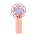 Midsumdr Travel Fan Mini Fan Portable 2022 New Handheld Small Fan Summer Mini Portable Electric Storage Multicolor Fan Personal Fan Cute Hand Held Fan Outdoor Air Conditioner