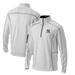 Men's Columbia White New York Yankees Omni-Wick Shotgun Quarter-Zip Pullover Top