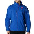 Men's Columbia Royal Philadelphia Phillies Ascender II Full-Zip Jacket