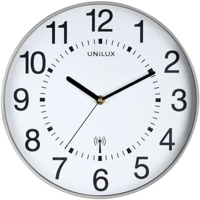 unilux Funkwanduhr »Maxi Wave« Ø 37,5 cm grau Image