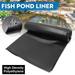 Pond Liner ZPL 9.8x13ft HDPE Pond Skins Fish Pond Liners PVC Membrane for Outdoor Gardens Patio Pool Water Fountain Waterfall Landscaping