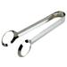 HOMEMAXS 1Pc Stainless Steel Bread Tong Multifunction Food Clip Kitchen Serving Tongs for Eggs Cookies Barbecue (Silver)