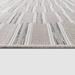 Balta Trevor Modern Striped Indoor/Outdoor Area Rug Tan 5 3 x 7 5 x 8 Taupe White Ivory