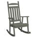 Kunkle Holdings LLC Pine Classic Porch Rocker Olive Gray