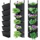 Planting Disseminators Grow-Bag Wall Garden Planter Fabric Pot Germination Growth Hanging Planters