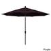 Havenside Home North Bend 11-foot Crank Open Bronze Umbrella by Purple