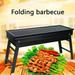 SHANNA Charcoal Grill Portable Barbecue Grill Folding BBQ Grill Small Barbecue Grill Outdoor Grill Tools for Camping Hiking Picnics Traveling