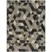 Balta US Inc Felix Geometric Indoor/Outdoor Area Rug Brown 5 3 x 7 5 x 8 Taupe White Beige