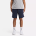 Men's Reebok Identity Fleece Shorts in Blue