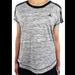 Adidas Tops | Adidas Climalite Black & White Striped 100% Polyester Short Sleeve Shirt Medium | Color: Black/White | Size: M