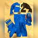 Disney Costumes | Disney Power Rangers Police Costume, Small | Color: Black/Blue | Size: Small