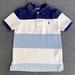 Polo By Ralph Lauren Shirts & Tops | Boys Polo Ralph Lauren Striped Polo Shirt - Blue/Cream/Light Blue - Size 5 | Color: Blue/Cream | Size: 5tb