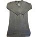 J. Crew Dresses | J.Crew Women's Wool Alpaca Blend Oversized Sweater Dress V-Neck Xs H9703 | Color: Gray | Size: Xs