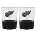 Detroit Red Wings Two-Piece 14oz. Stealth Commissioner Rocks Glass Set