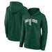 Women's Fanatics Branded Green Michigan State Spartans Evergreen Campus Pullover Hoodie
