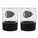 Kansas City Chiefs Two-Piece 14oz. Stealth Commissioner Rocks Glass Set