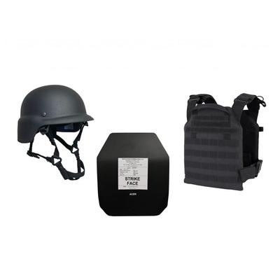 United Shield Active Shooter Level III PST 650 Helmet 2 10in x 12in Acer Plates Black Medium ASLIII-M-B