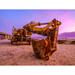 Made & Curated Tractor Sunset at Del Mar Beach | Del Mar, San Diego by Brian Mc Clean - Photograph Canvas/ in Blue/Brown/Indigo | 1.5 D in | Wayfair