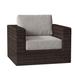 Woodard Montecito Swivel Patio Chair w/ Cushions Wicker/Rattan | 26 H x 41 W x 38 D in | Wayfair S511015-73M