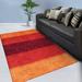 Orange/Red 96 W in Area Rug - Foundry Select Handloom Knotted Silk Mix Solid Orange Red Area Rug Silk | Wayfair BA294219CA7F483AB25F4A25CCD42727