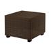 Woodard Montecito Wicker/Rattan Side Table Wicker/Rattan in Brown | Outdoor Furniture | Wayfair S511201-MOC