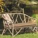 Woodard River Run Loveseat w/ Cushions All - Weather Wicker/Wicker/Rattan in Brown | Outdoor Furniture | Wayfair S545051-05Y