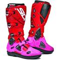 Sidi Crossfire 3 SRS Bottes Motocross, rouge-rose, taille 42