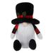 Naierhg 2 Pcs Christmas Doll Cute Snowman Elk Santa Hat Gnomes Doll Plush Toy Atmosphere Decoration Holiday Plush Faceless Doll Party Scene Decorations Christmas Gift