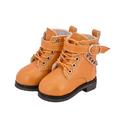 Miniature Doll Boots - Fashionable 1/6 Scale Motorcycle Boots for Dress Up Play 1 Pair