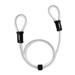 Bike Lock Security Cable Long Double Loop Cable for Road Bike Mountain Bike