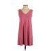 Ann Taylor LOFT Casual Dress: Pink Dresses - Women's Size 2X-Small Petite