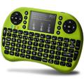 i8+ Mini Bluetooth Keyboard with Touchpadï¼†QWERTY Keyboard Backlit Portable Wireless Keyboard for Smartphones