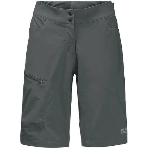 JACK WOLFSKIN Damen Shorts TOURER SHORTS W, Größe 46 in Grau