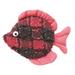 Donna Discus Plush Fish Toys 10.5 in.