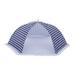 Farfi Foldable Square Mesh Umbrella Dust-proof Table Food Cover Anti-fly Kitchen Tool (Blue L)