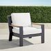 Calhoun Lounge Chair with Cushions in Aluminum - Seaglass, Quick Dry - Frontgate